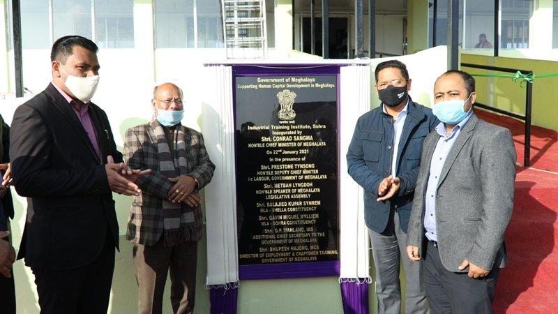 Conrad Sangma inaugurates new ITI Campus at Sohra