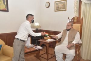 HFU meets Governor Satya Pal Malik to discuss welfare of farmers in state