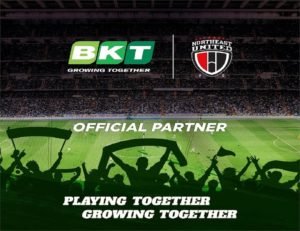 BKT Tires extends its partnership with NorthEast United FC