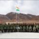 Rajnath Singh dedicates to the Nation renovated Rezang La Memorial at Chushul in Ladakh