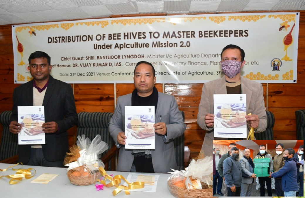 Bee hives distributed to master beekeepers 1