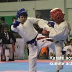 ' kumite action