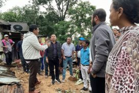CM met landslide victims and visited areas at Mawsynram, ex-gratia of Rs. 4 lakh per deceased announce