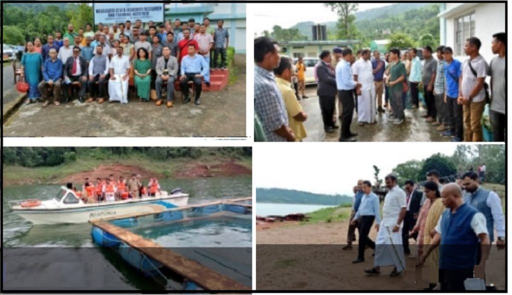 Union MoS Dr. L. Murugan visits fish farms in Meghalaya; Interacts with fish farmers