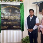 Conrad Sangma lays foundation for Integrated Block Development Complex at Nongstoin