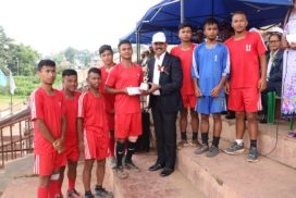 Sport for a cause - Jingiaseng Kynthei KJP Synod Sepngi organises futsal tourney