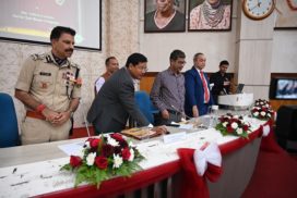 Chief Minister Conrad Sangma launches the Online Portal of the Meghalaya Residents Safety & Security Act