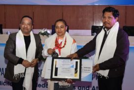 Chief Minister Conrad K. Sangma felicitate athletes and medal winners