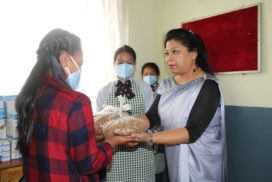 “Food Distribution on Community Support Scheme for TB Patients” held in the city