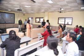 First Lady of the State interacts with NIFT students
