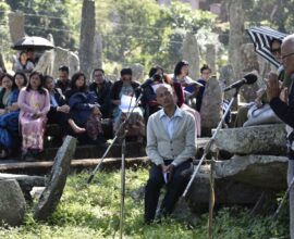 MLCU commemorates Tribal Pride Week (Janajatiya Gaurav Divas) at Kper Mawbynna, Nartiang