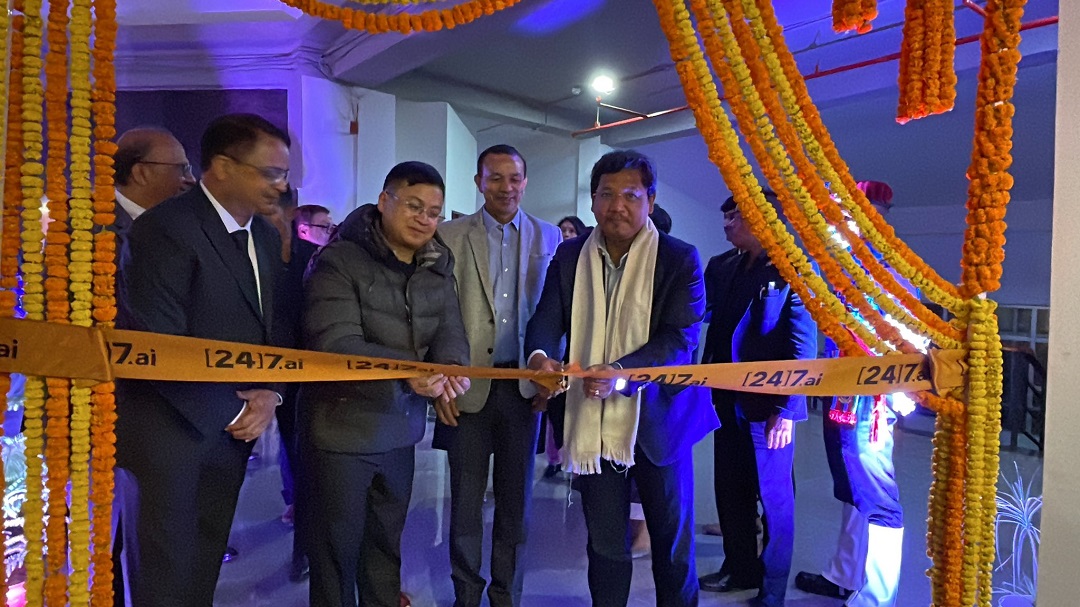 Conrad Sangma, inaugurates 400 seater state-of-the-art International BPO facility at Shillong Technology Park