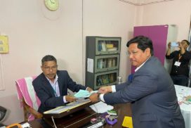 Conrad files nomination for upcoming Meghalaya Assembly polls, says NPP heading for absolute majority
