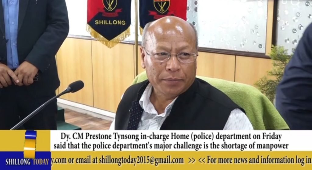 Meghalaya Govt to increase strength of state police by completing recruitment within this year: Tynsong