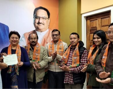 Former DHS Dr. Rita Tariang joins BJP