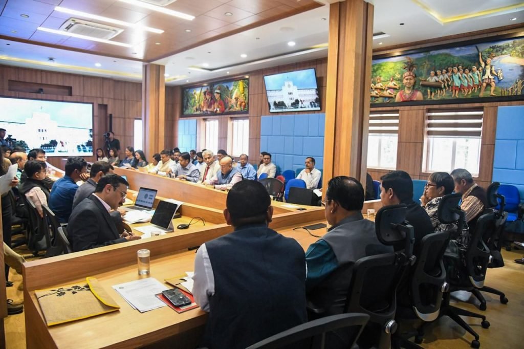 Chief Minister Conrad K Sangma chairs meeting of the Climate Change Council