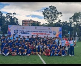 RI BHOI DISTRICT SHINE AT STATE LEVEL SUBROTO CUP DESPITE LACK OF PROPER FOOTBALL FIELDS IN RI BHOI DISTRICT