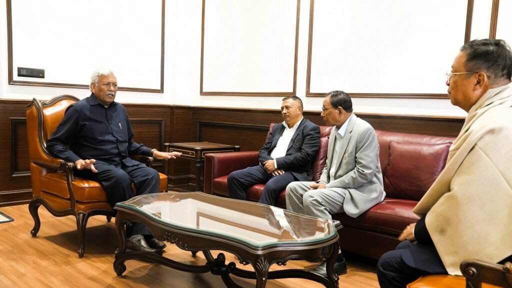 Delhi Assembly Speaker Shri Ram Niwas Goel Visits Meghalaya Assembly Speaker Shri Thomas A. Sangma