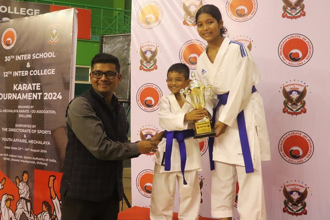 St Anthony's, Sacred Heart Girls & Shillong College win in Inter School & Inter College Karate