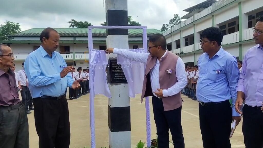 NA KA JINGIARAP U MLA NONGPOH, IOH JINGMYNTOI KI ARTYLLI KI SKUL HA SHNONG DIWON