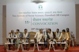 TISS Guwahati Hosts 11th Convocation, Emphasizing Leadership and Social Impact