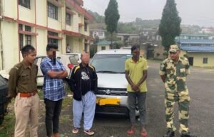 BSF, local Police foil infiltration bid nabs Bangladeshi nationals and Indian driver