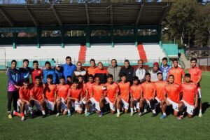 Meghalaya team leave for Santosh Trophy final round with hopes & dreams willing them on