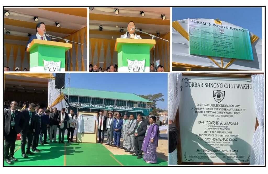 Conrad Sangma inaugurates Centenary Jubilee Celebration of Chutwakhu locality