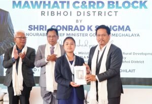 Conrad Sangma inaugurates Mawhati C&RD Block