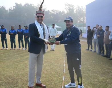 Historic U-23 Col CK Nayudu Trophy cricket match gets underway in Tura