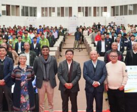 Chief Minister felicitates winning athletes of 38th National Games