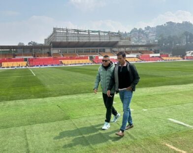 India Asst Coach praises JN Stadium as 'one of the best football grounds in country'