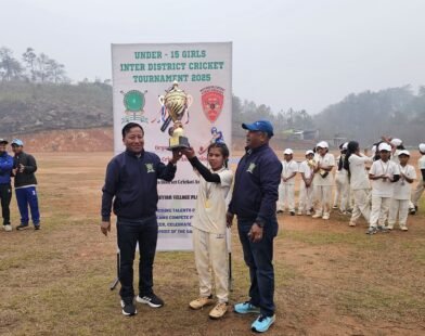 Shillong Cricket Association win MCA's U-15 Girls Inter-District Cricket Tourney