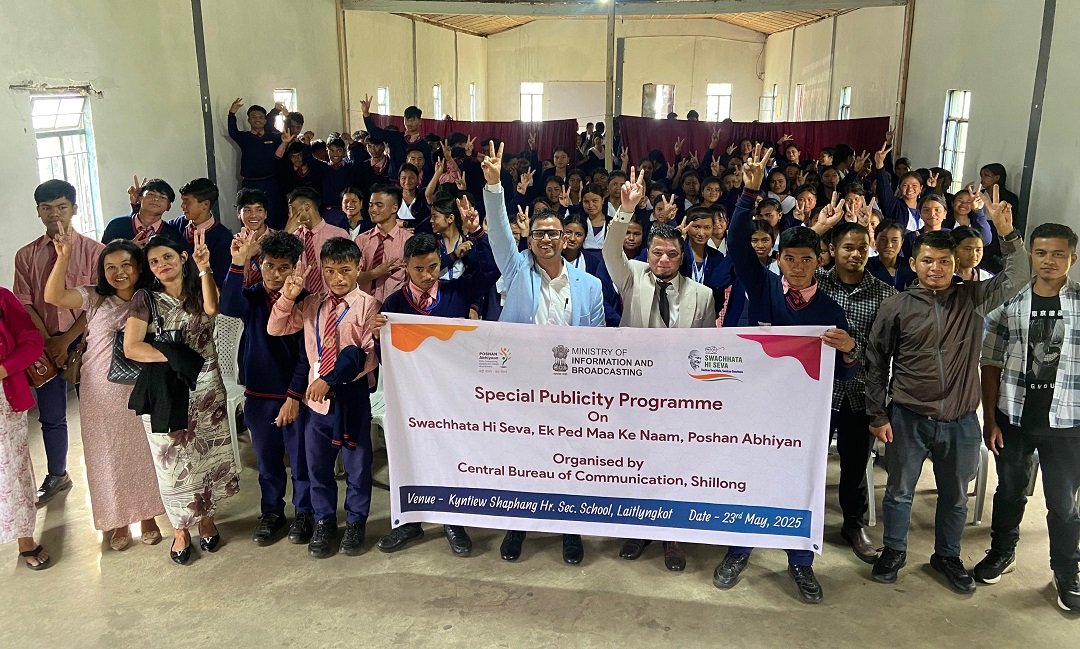 CBC Shillong Promotes Cleanliness, Nutrition and Green Living at Laitlyngkot School