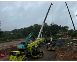 Bridge Construction Disrupts Traffic: Police Seek Ambulance Access via Army Roads
