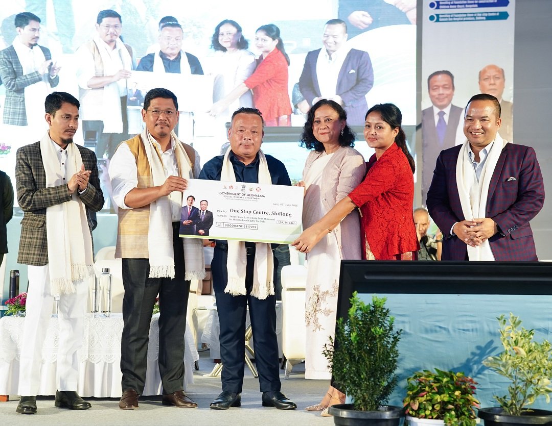 Chief Minister Conrad K. Sangma Attends Social Welfare Department Program at NEHU