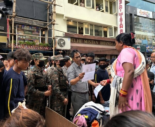 Footpath Vendors Face Crackdown by MUDA and SMB Authorities in Shillong