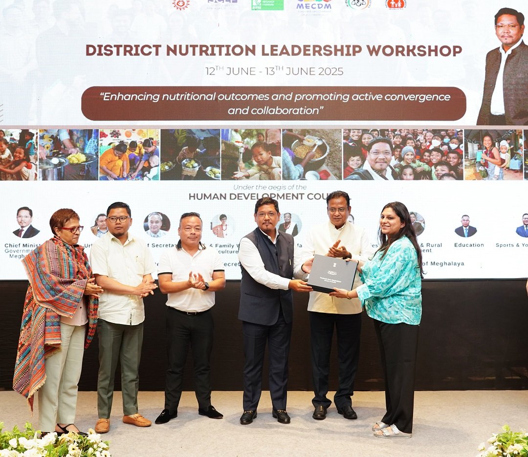 Meghalaya CM Launches District Nutrition Challenge, Calls for Unified Action Towards Inclusive Development