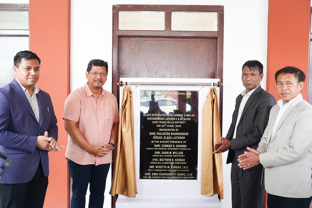 Meghalaya CM emphasizes community participation in development initiatives