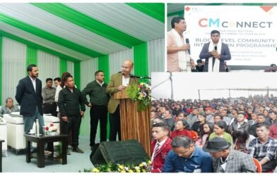 Meghalaya Chief Minister Conrad K. Sangma today held CM Connect at Mawkdok under Laitkroh C&RD Block in East Khasi Hills.