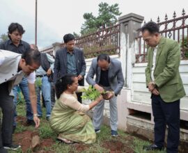 Meghalaya Legislative Assembly Observes World Environment Day with Tree Plantation Drive