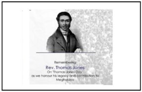 Meghalaya Observes Thomas Jones Day, Honouring the Father of the Khasi Alphabet