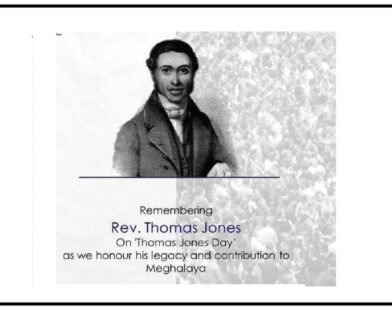 Meghalaya Observes Thomas Jones Day, Honouring the Father of the Khasi Alphabet