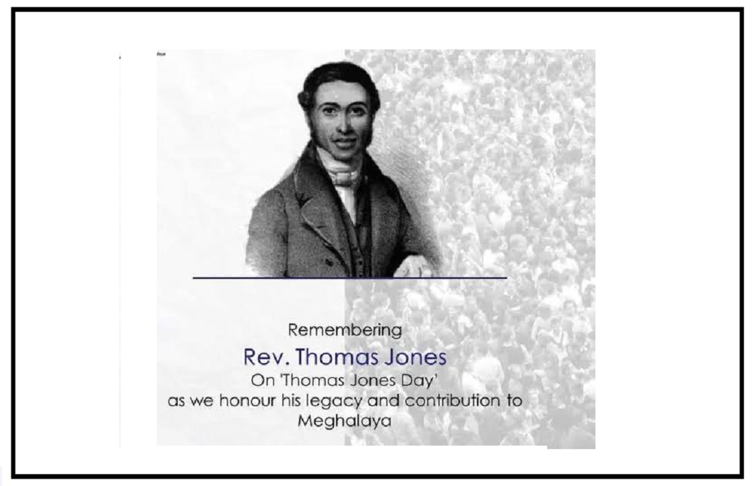 Meghalaya Observes Thomas Jones Day, Honouring the Father of the Khasi Alphabet