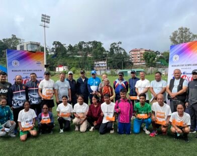 Wankyrmen L Mawphlang & Filinza Hansepi cruise to victory Shillong 10K Run 2025
