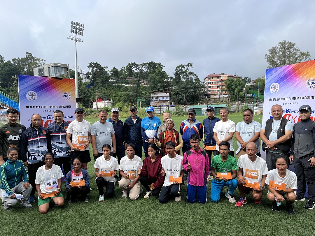 Wankyrmen L Mawphlang & Filinza Hansepi cruise to victory Shillong 10K Run 2025