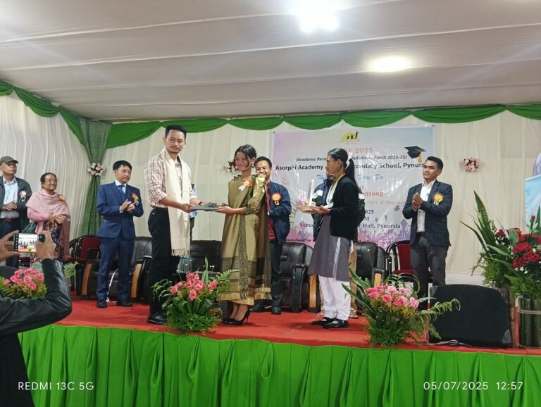Academic Recognition and Valediction Ceremony of Batch 2023–25 Held with Great Honour at Asorphi Academy Higher Secondary School, Pynursla 1
