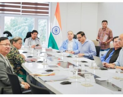 CM Chairs High-Level Review Meeting, Calls for Speedy Execution of Development Projects