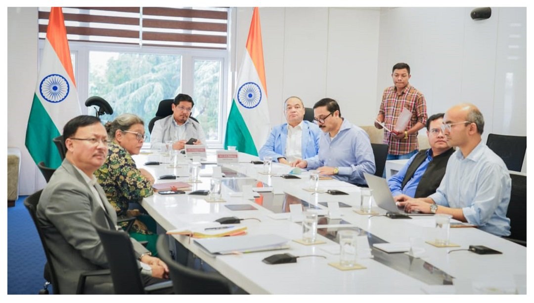CM Chairs High-Level Review Meeting, Calls for Speedy Execution of Development Projects