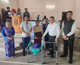 CRCSRE-Shillong, Social Welfare Dept & WJH Administration Organize Aid & Insurance Distribution Camp for Divyangjan